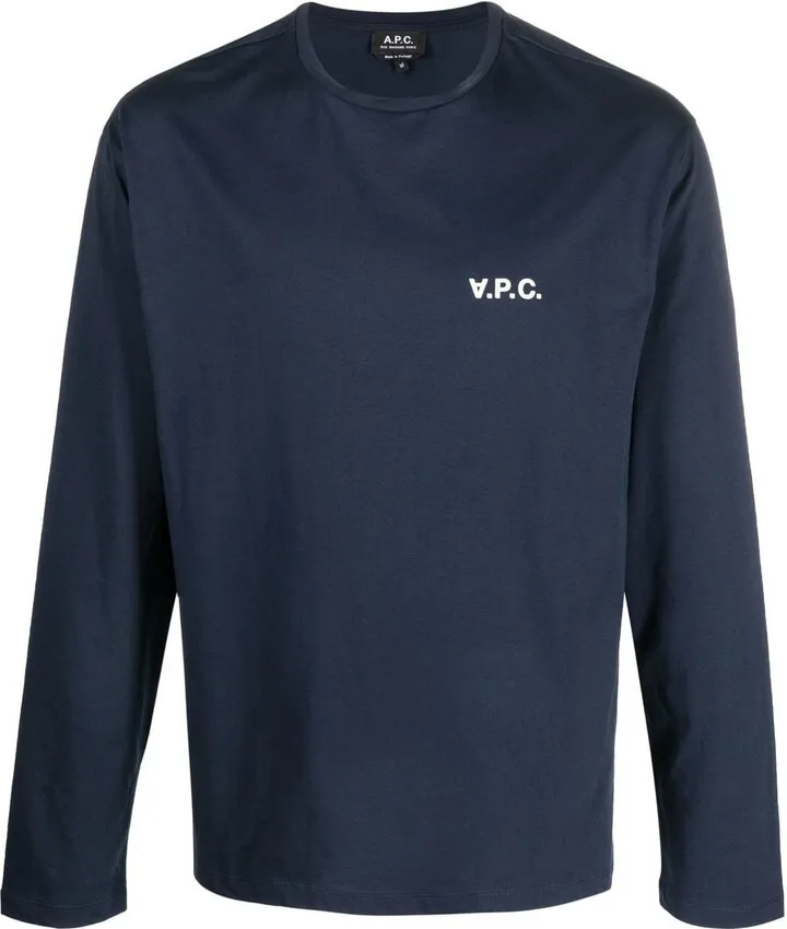 logo-print long-sleeve T-shirt