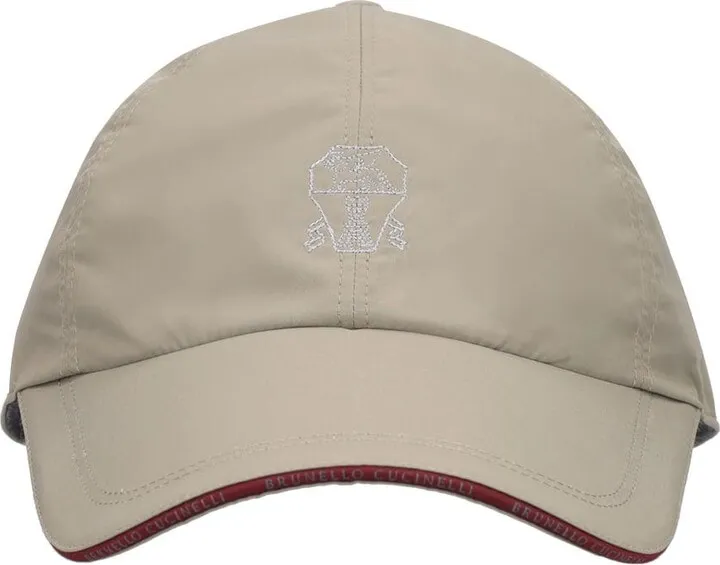 Embroidered logo baseball hat