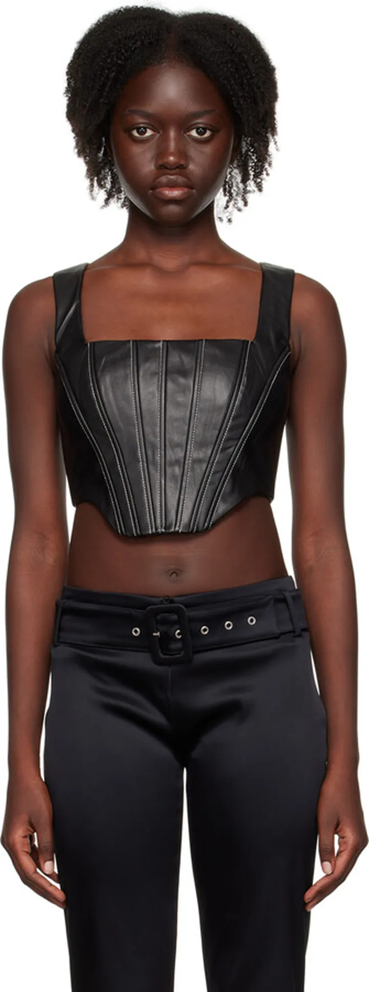 Staud Black Alice Camisole