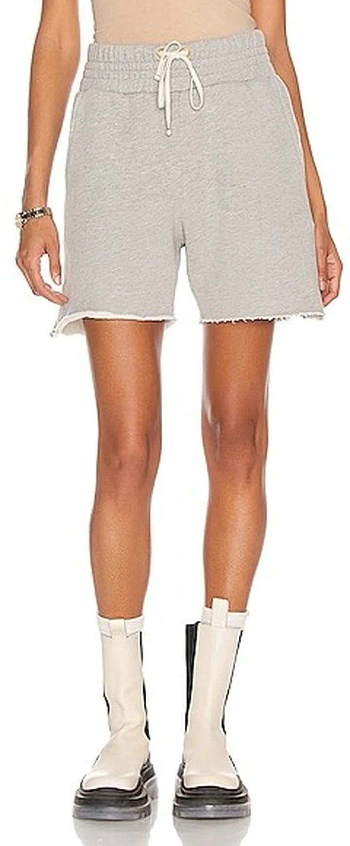 Les Tien Yacht Short in Light Grey