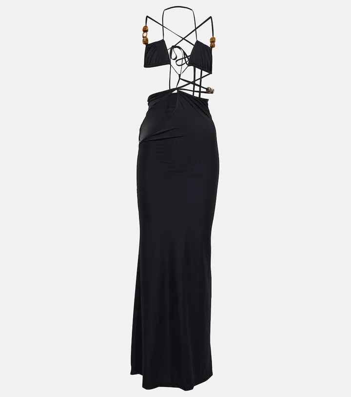 Cutout maxi dress