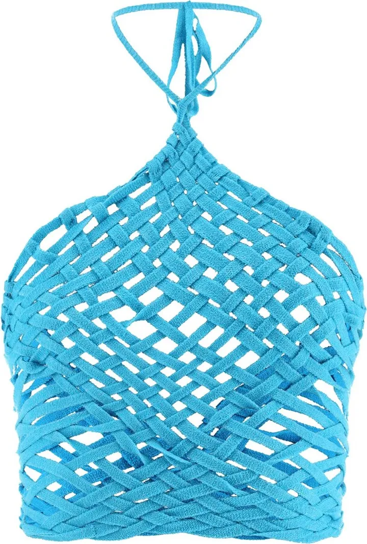 Knitweave Halter Top