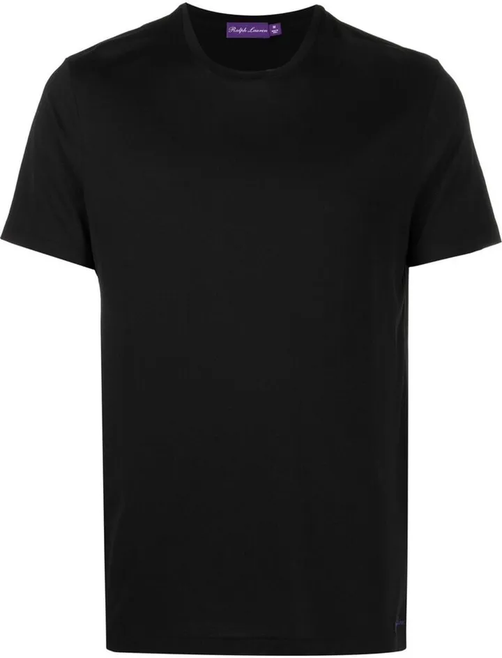 Script logo-embroidered cotton T-shirt
