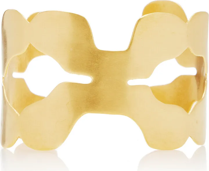 Women's Kaku 24K Gold-Plated Cuff