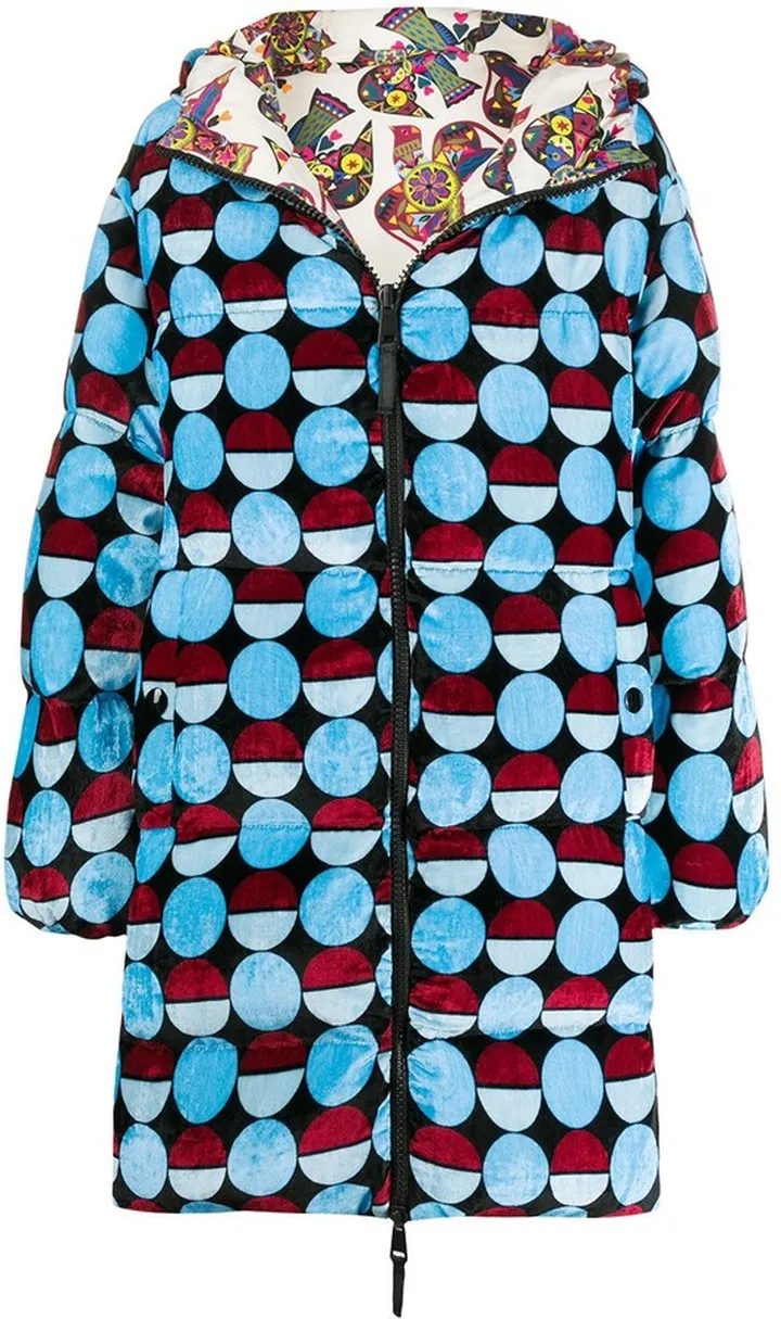 Reversible Cocoon Puffer Coat
