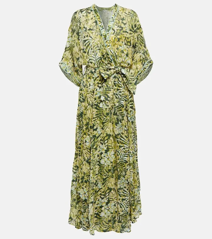 Adha floral maxi dress