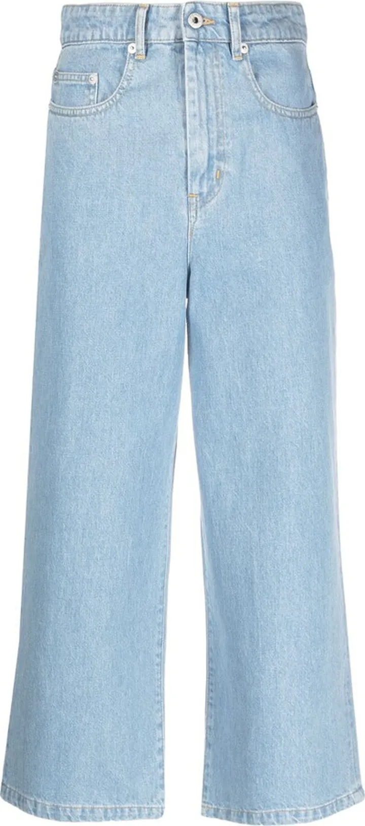 Sumire cropped wide-leg jeans