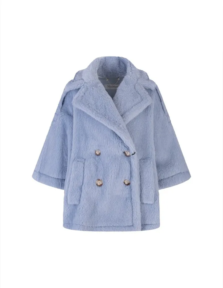 Light Blue Placido Cape