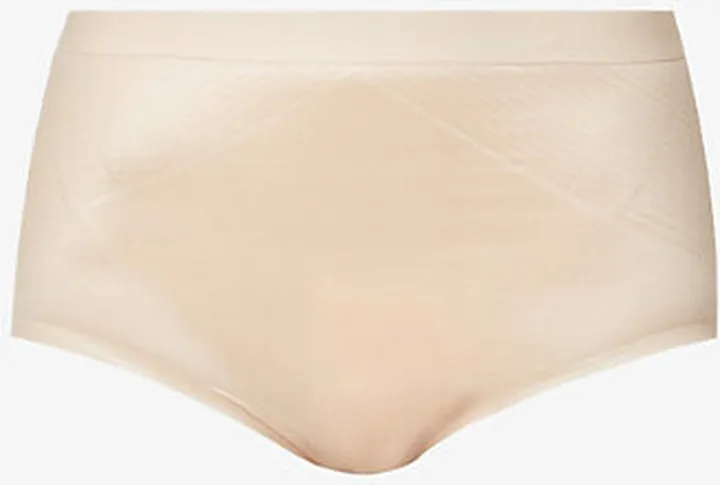 Womens Champagne Beige Thinstincts 2.0 High-rise Stretch-knit Briefs