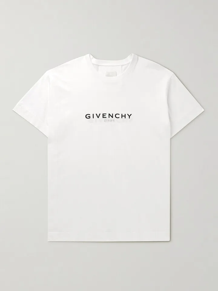 Oversized Logo-Print Cotton-Jersey T-Shirt