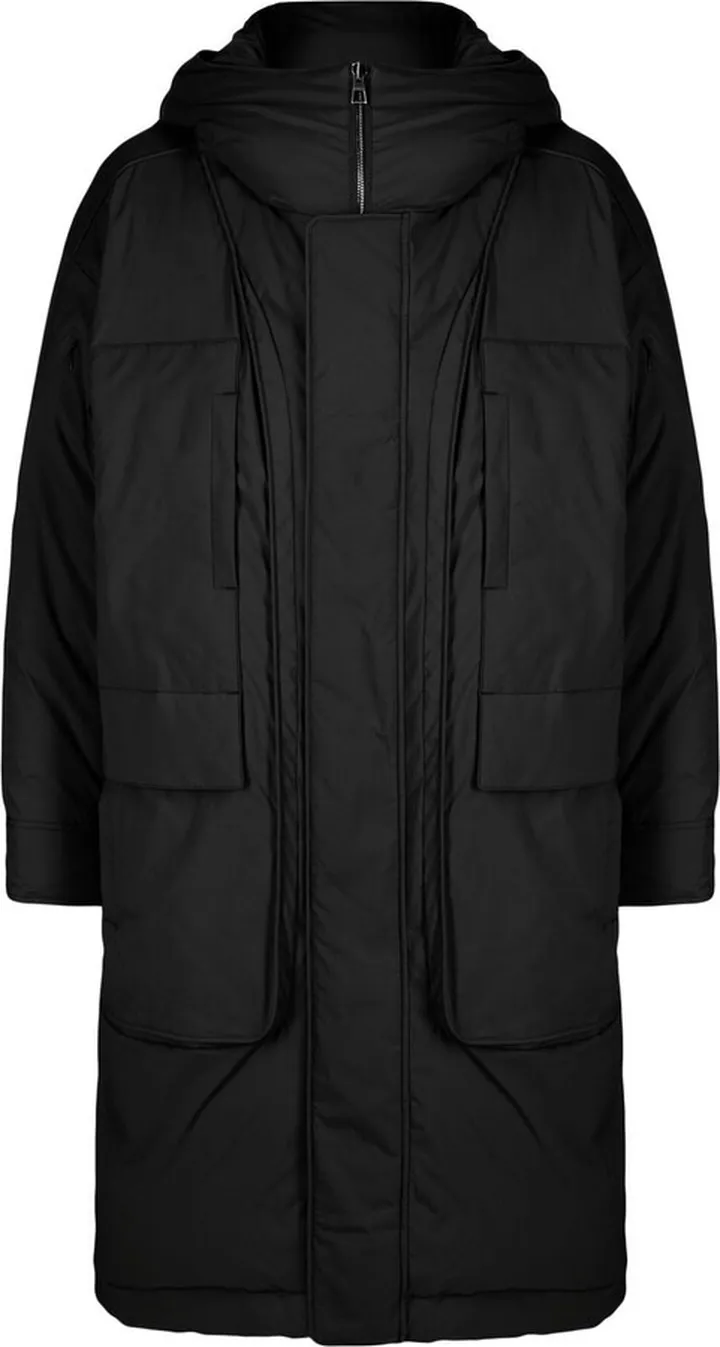Dolman Hooded padded jacket