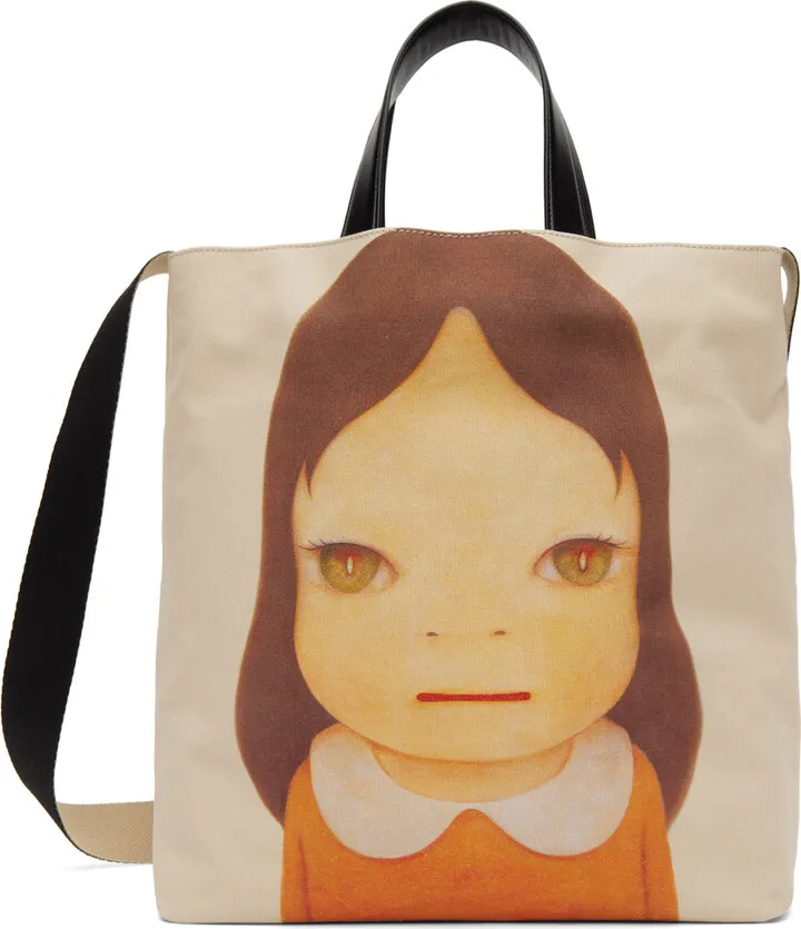 Stella McCartney Off-White Twins Tote