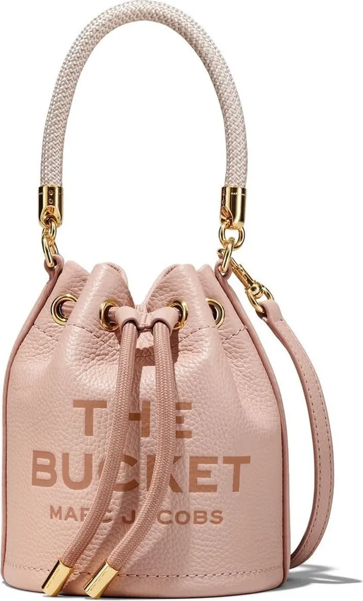 small The Bucket leather bag