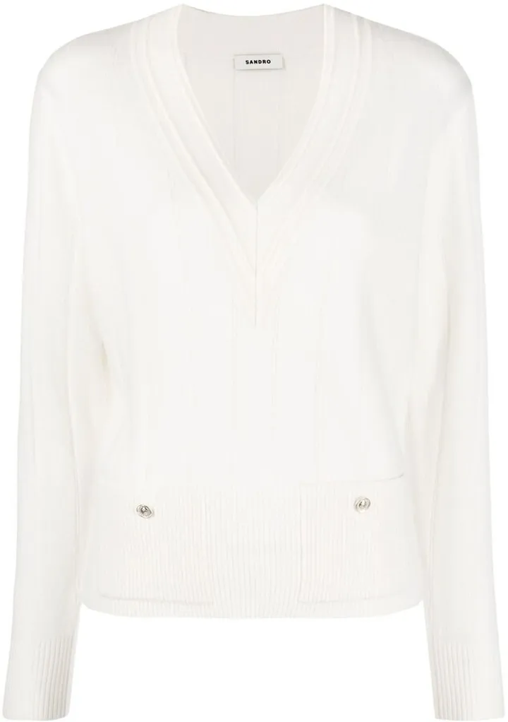 Eden V-neck jumper