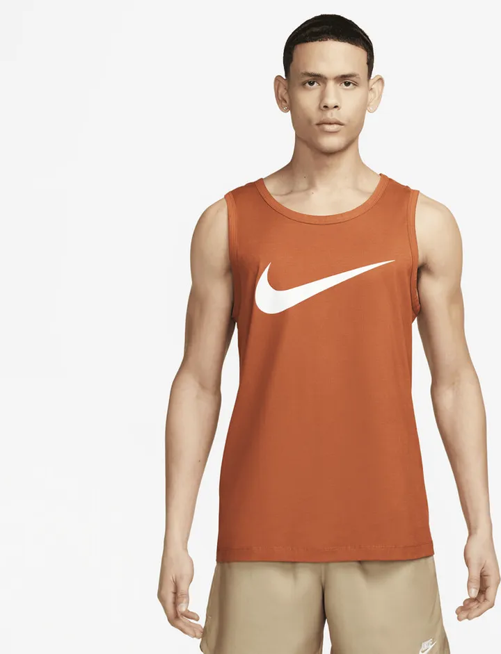 Men's Nike Sportswear Tank Top in Brown