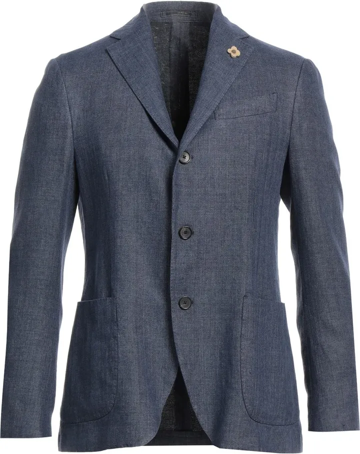 Suit Jacket Slate Blue