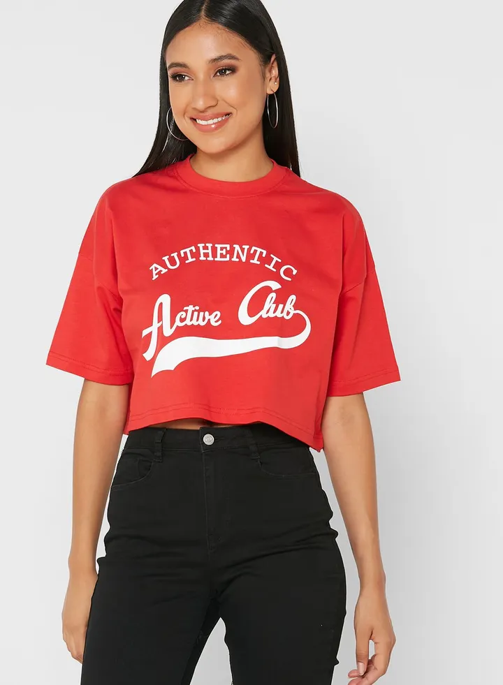 Logo Crop T-Shirt