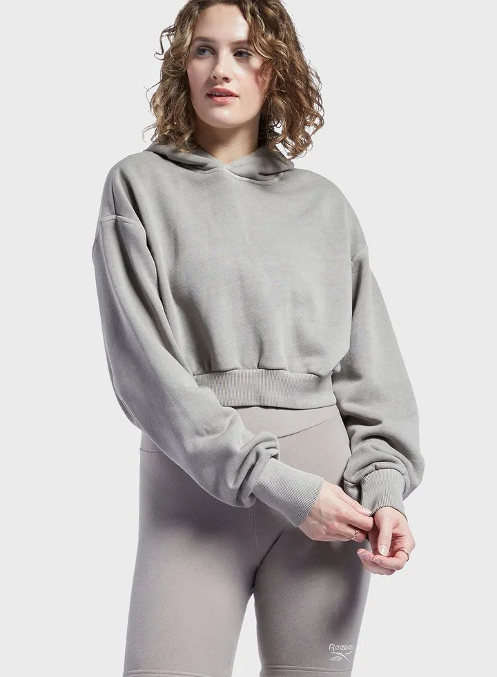 Classics Natural Dye Cropped Hoodie