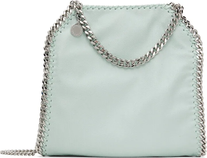 Stella McCartney Blue Mini Falabella Tote Bag