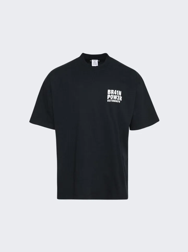 Brain Power T-Shirt Black