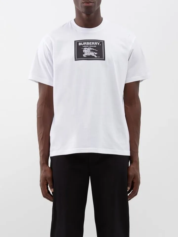 Knight Label Cotton-jersey T-shirt