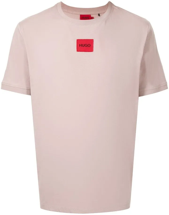 logo-patch cotton T-shirt