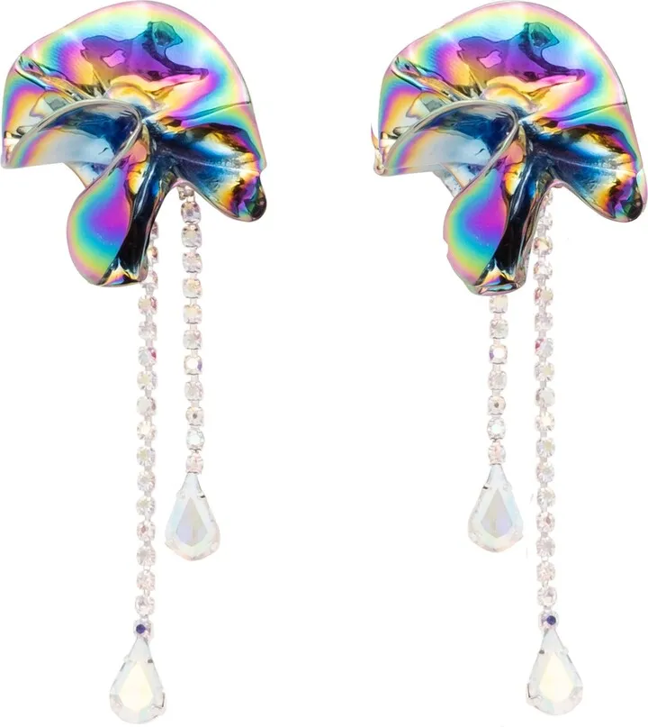 Sylvia Crystal Drop Earrings