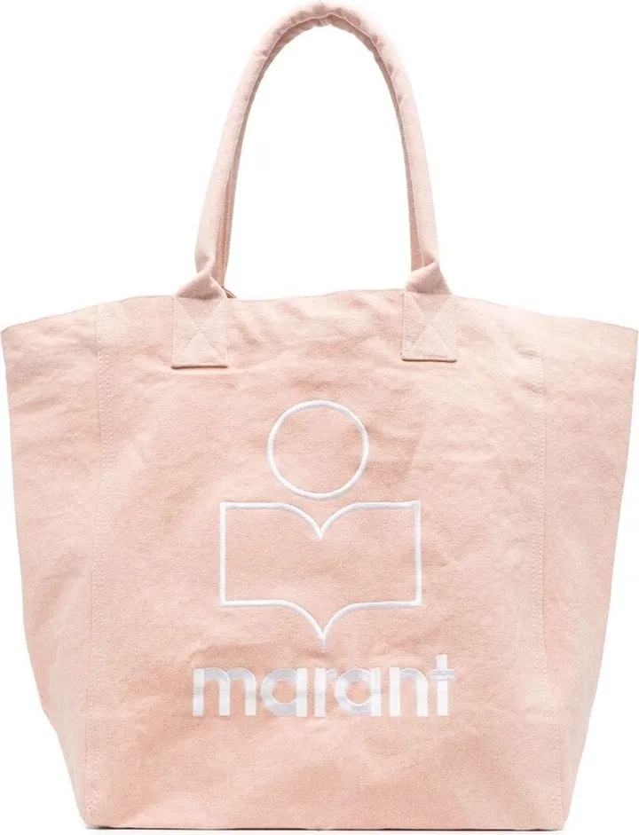 Yenky logo-embroidered tote bag