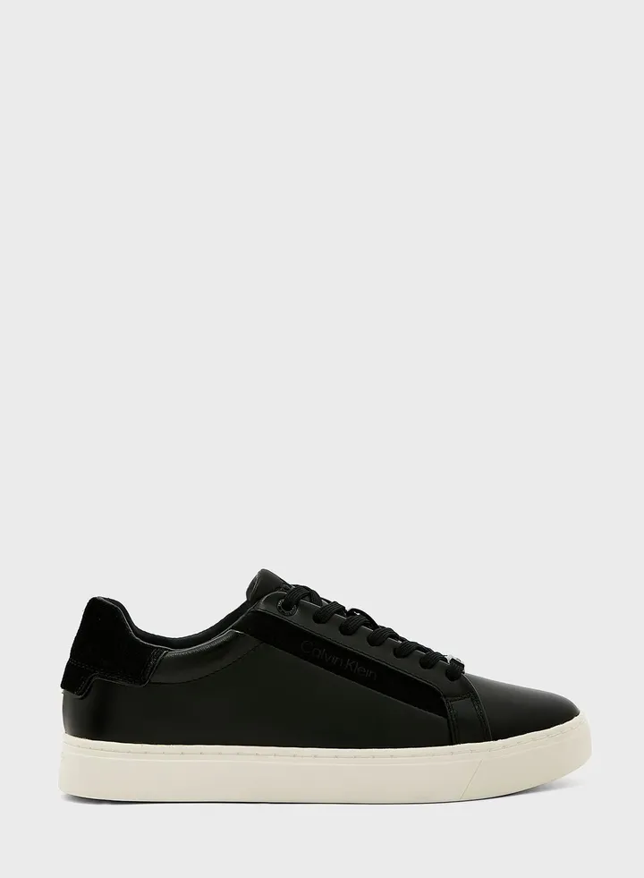Cupsole Lace Up Low Top Sneakers