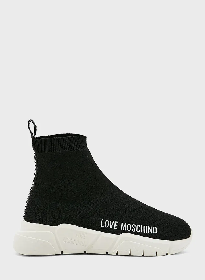 Slip On High Top Sneakers