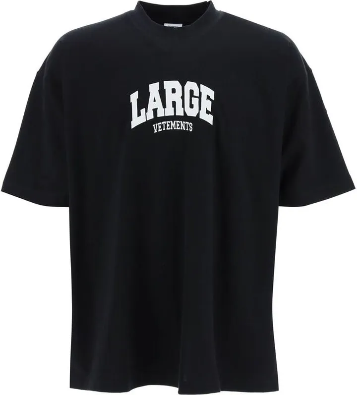 Vetements Logo Printed T-Shirt