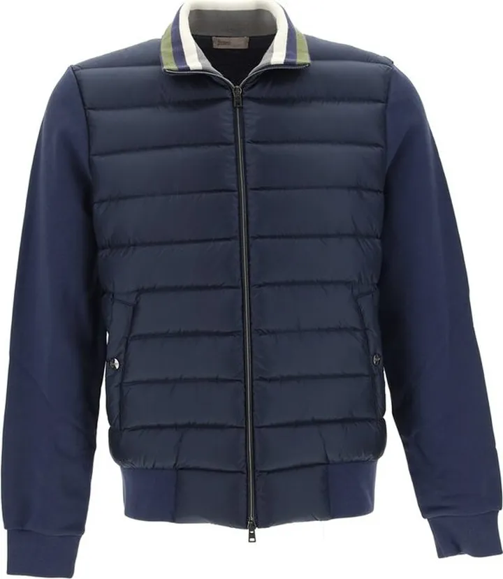 Herno Ultralight High Neck Bomber Jacket