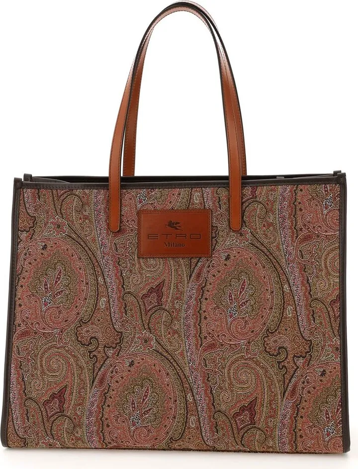 Paisley Fabric Shopping Bag