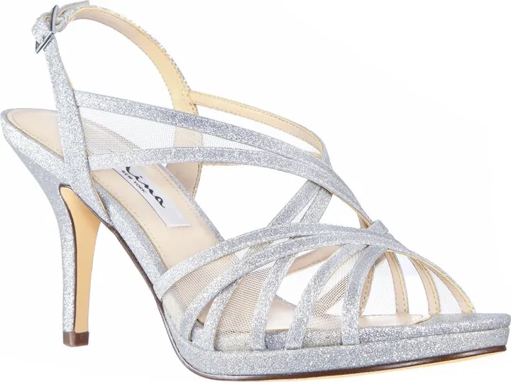 Bess Mesh Platform Sandal