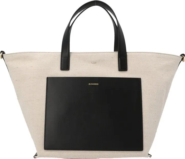 Jil Sander Logo Detailed Small Wander Tote Bag