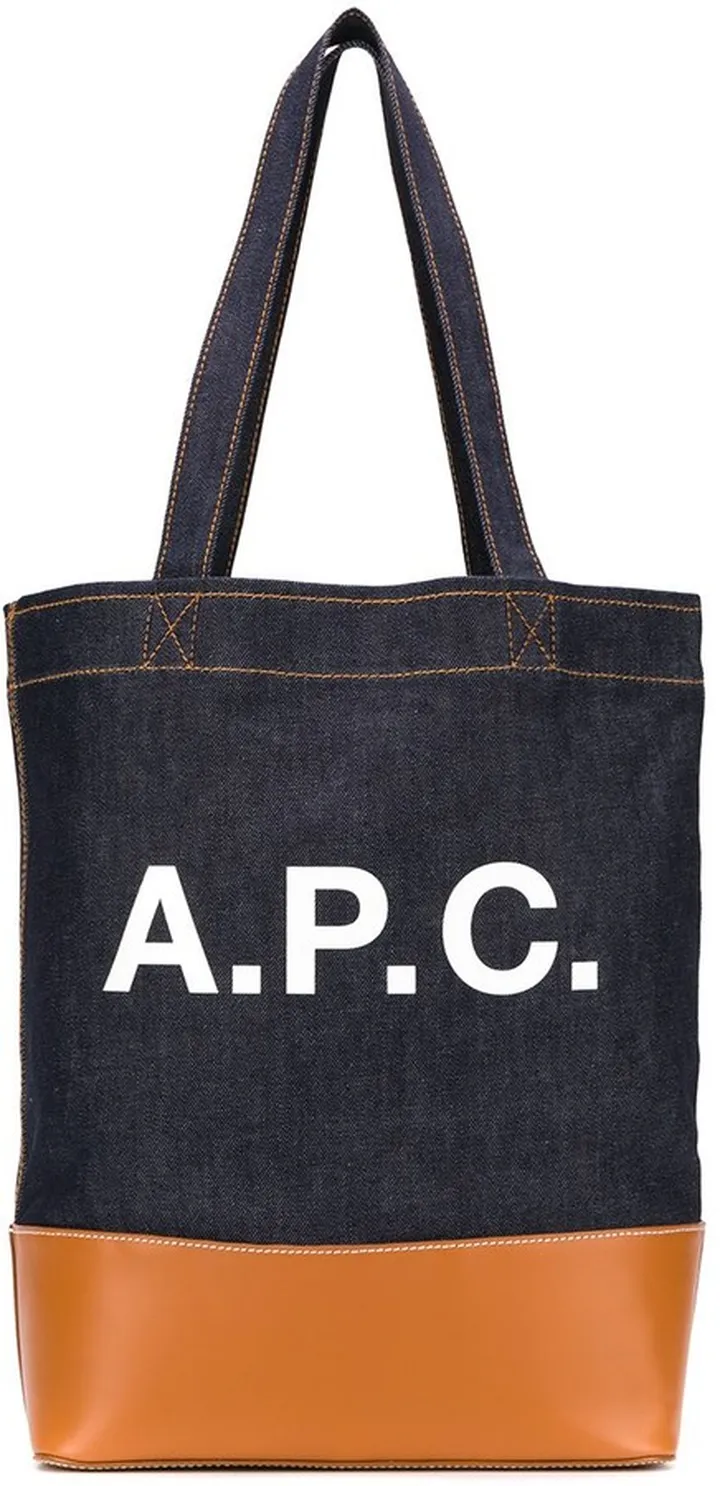 Axelle logo tote bag