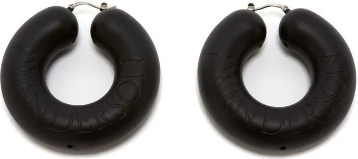Bumper chunky hoop earrings