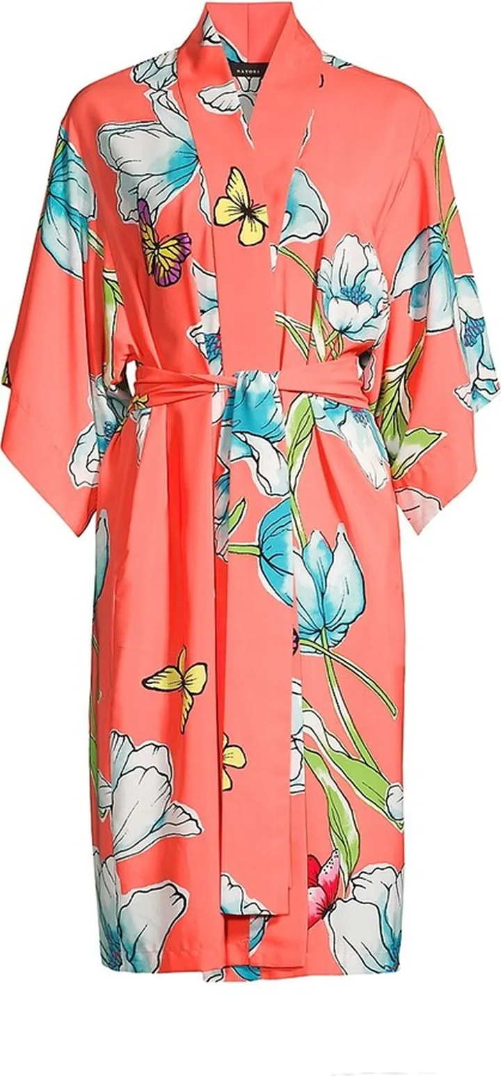 Wild Poppy Robe