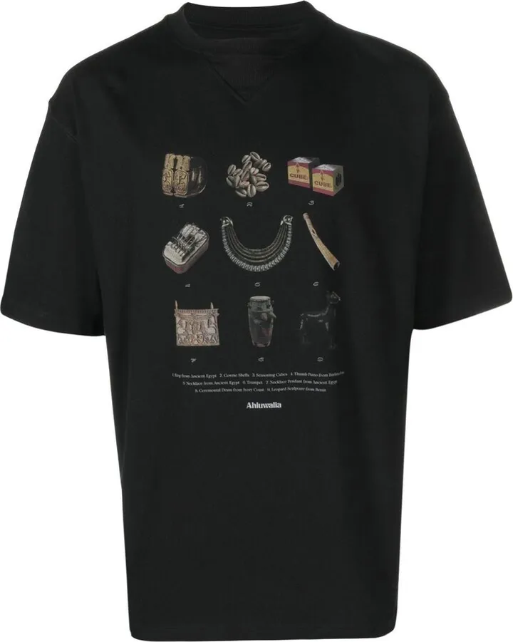 graphic-print short-sleeve T-shirt