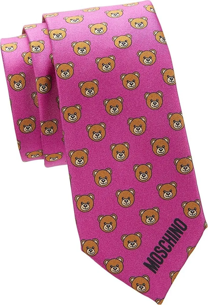 Bear Silk Tie
