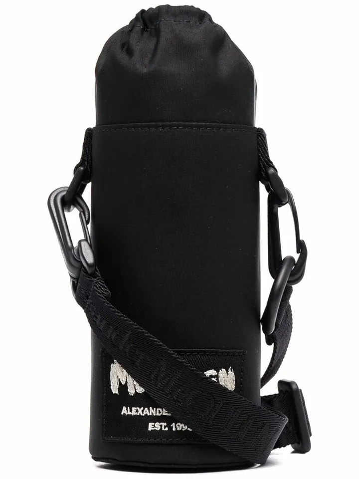 Logo-Print Bottle Holder