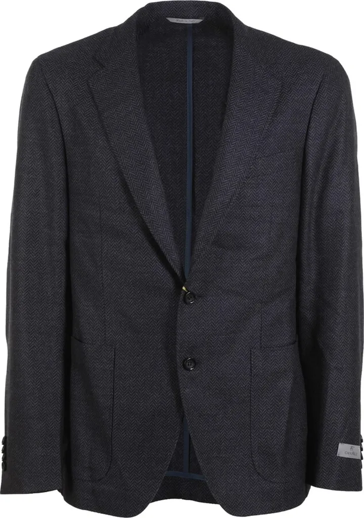 Canali Gray wool jacket