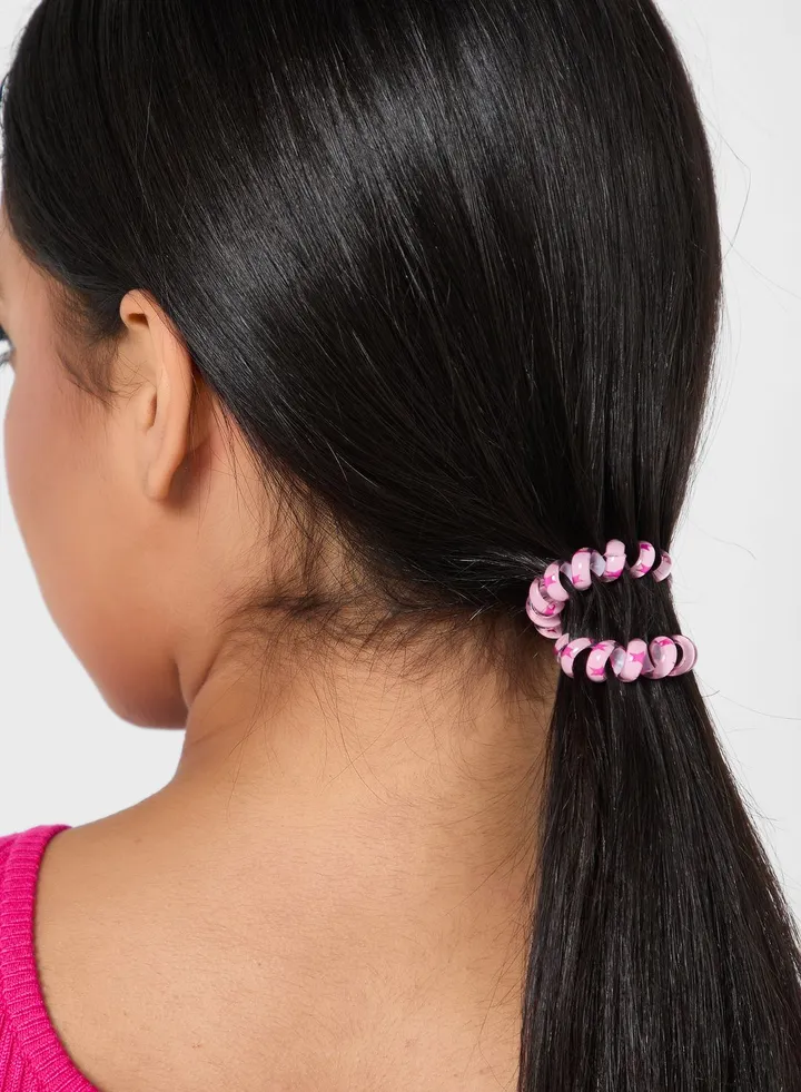 6 Pack Mix Scrunchie Hair Tie