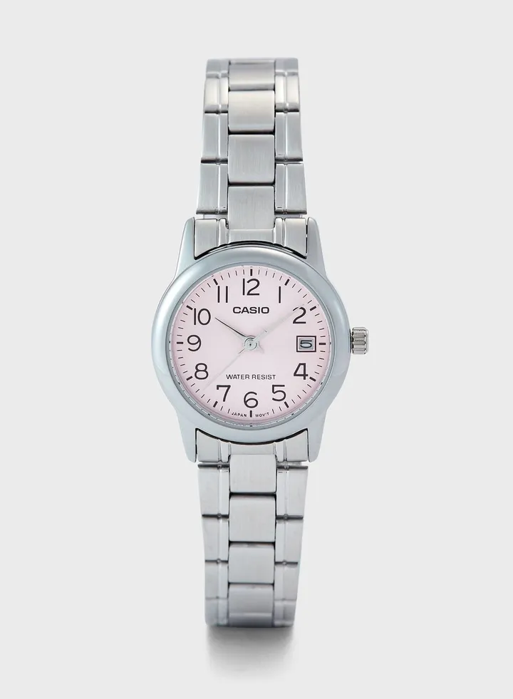 Steel Strap Analog Watch