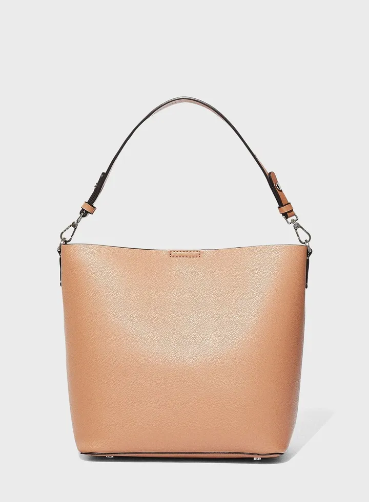 Fabric Strap Shoulder Bag