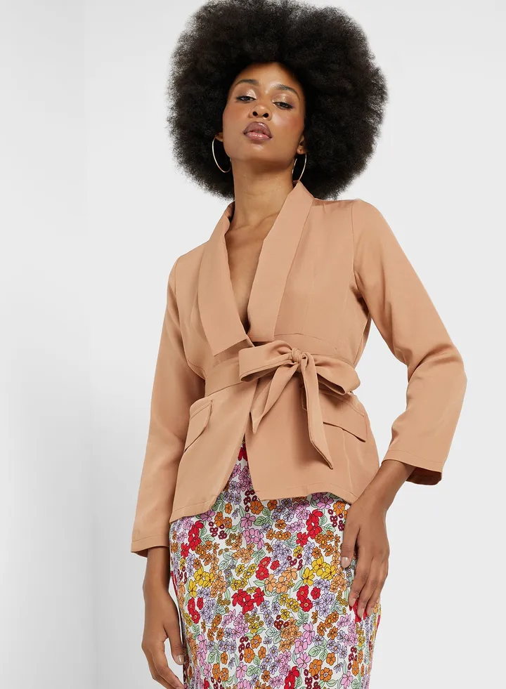 Belted Blazer