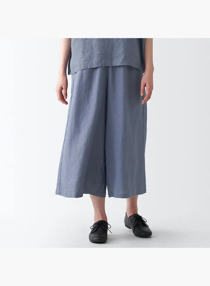Hemp Easy Cropped Pants