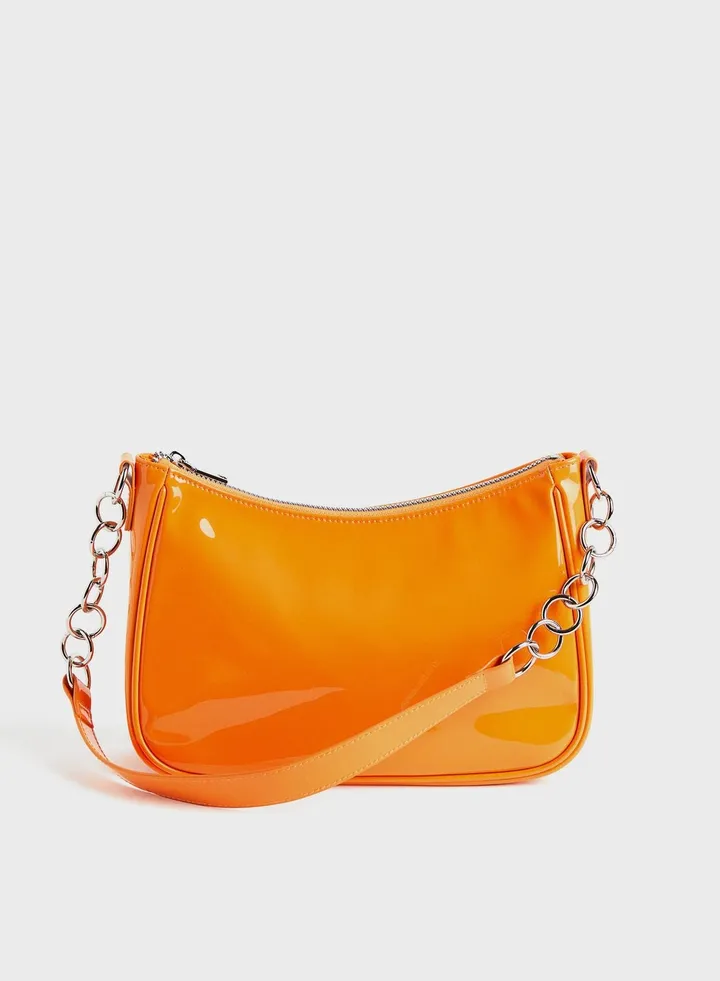 Chain Detailed Crossbody