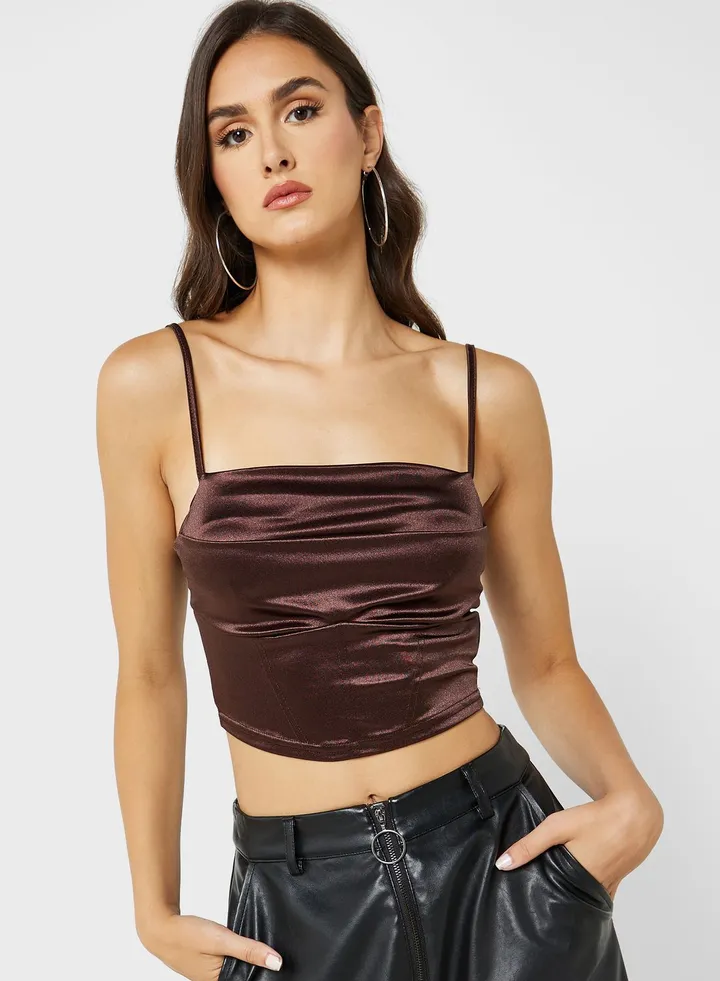 Strappy Bustier Top