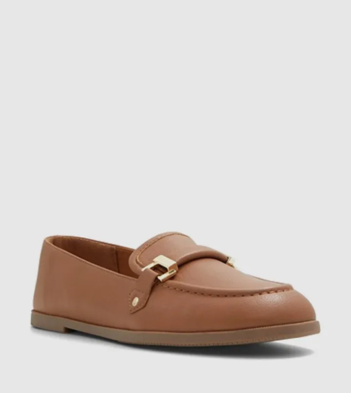 DONNAH Metal Accent Slip-On Loafers
